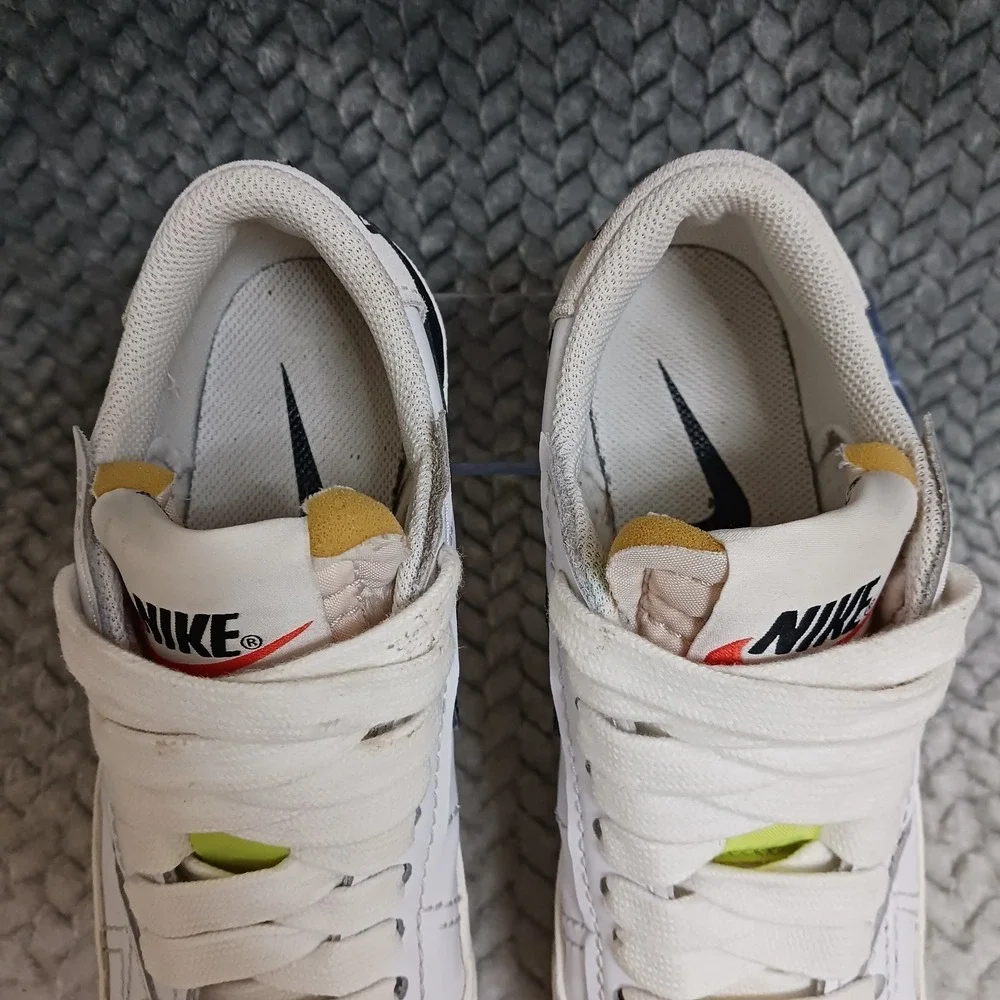 Nike Blazer Low 77 Jumbo White Black Sail Women's Sneakers Shoes Size 6